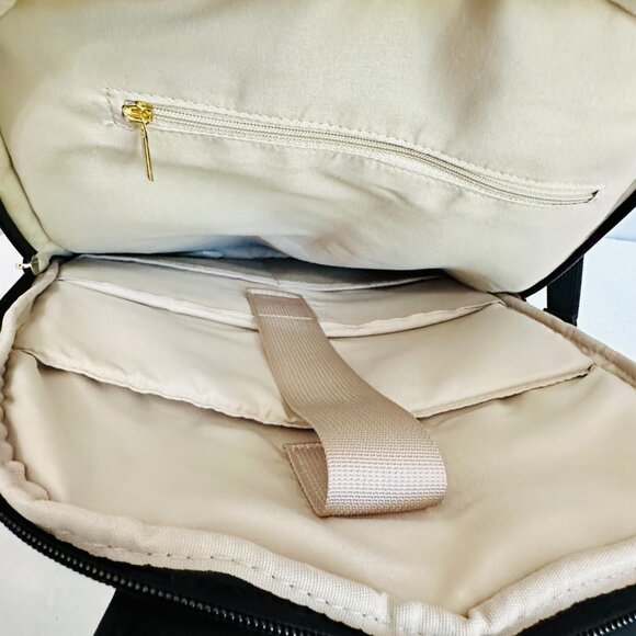 ISAAC MIZRAHI TIKTOK VIRAL LAPTOP ON-THE-GO ESSENTIALS TRAVEL BACKPACK BLACK - Picture 8 of 12